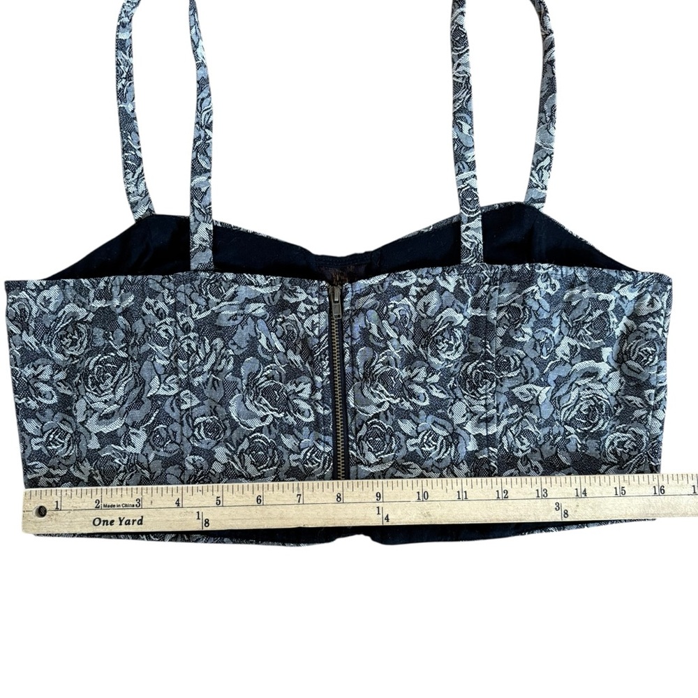 Urban Outfitters Pins & Needles Black & Cream Lace Bralette BraletteTop - Picture 6 of 7